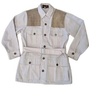 Vintage 10X Americas Finest Sports Clothing Shooting Jacket Mens 40 Leather